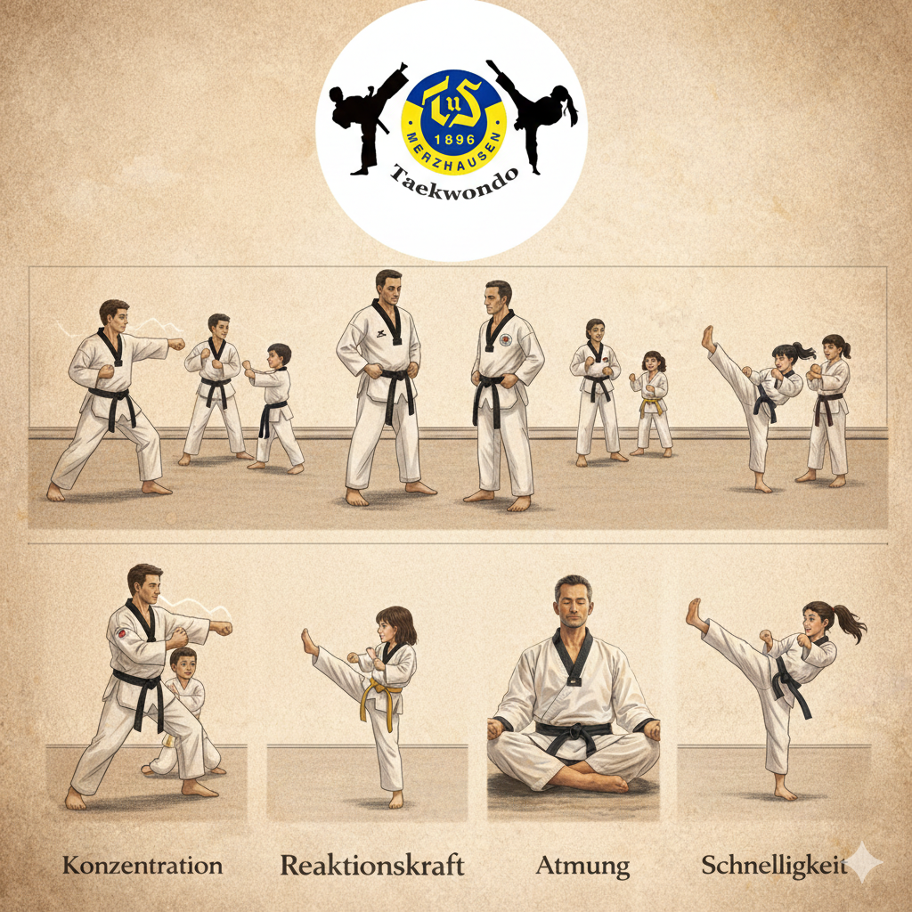 Fr&uuml;hjahrskurs mit der VHS Bad Homburg - Taekwondo Training f&uuml;r Eltern und Kinder