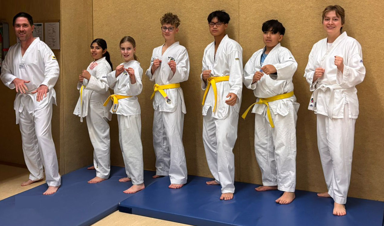 TuS Merzhausen beim HTU-Breitensportlehrgang vertreten beim Taekwondo Club Freigericht 1972